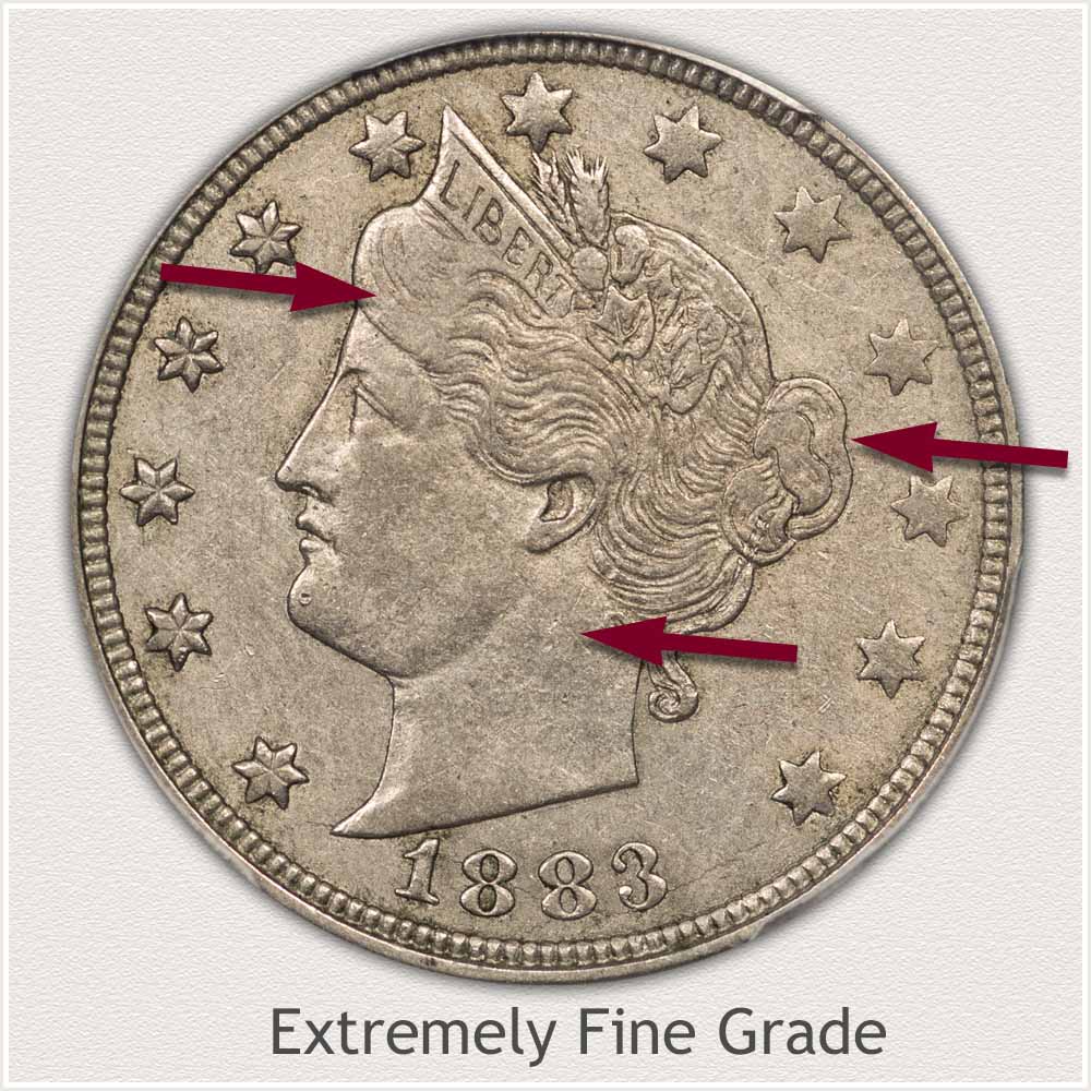 Use the Example Coin to Judge an Extremely Fine Grade Liberty Nickel