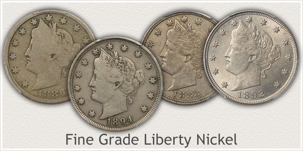 Example of a Fine Grade Liberty Nickel Featured