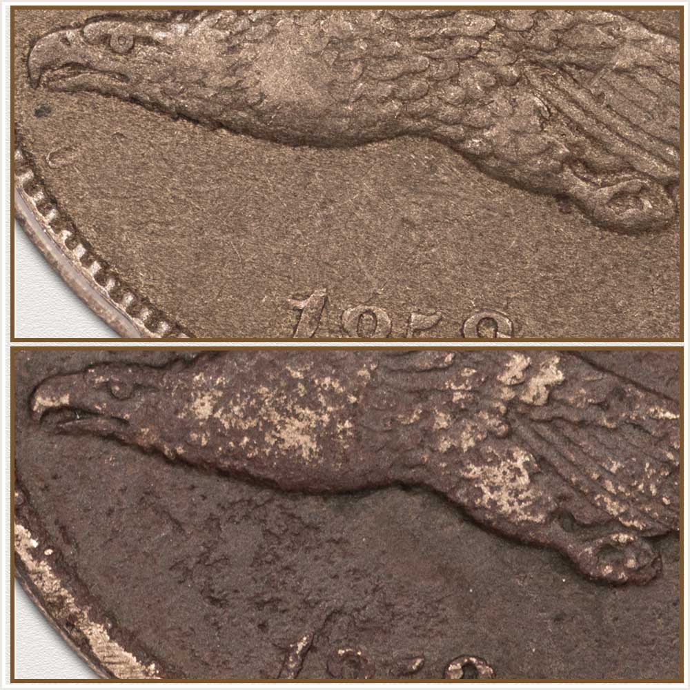 Comparison of Coin Surfaces