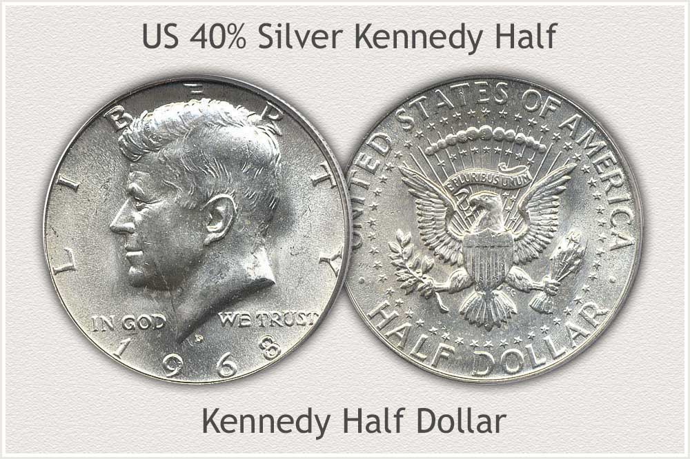 Kennedy Half Dollar 40% Silver