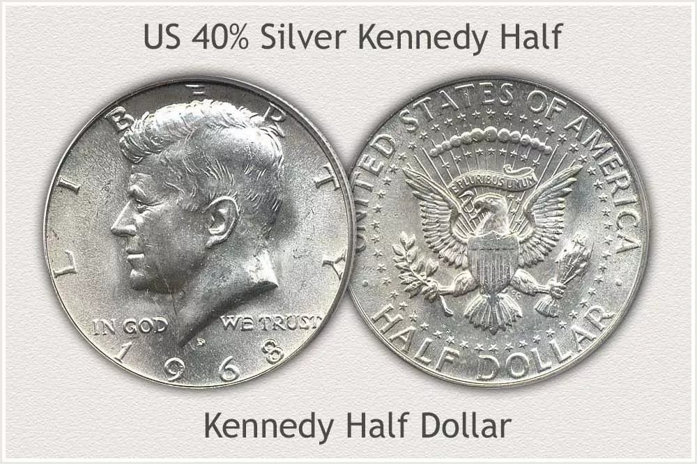Kennedy Half Dollar 40% Silver