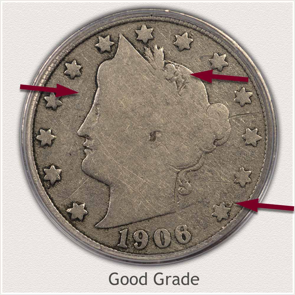 Liberty Nickel in Good Grade Condition