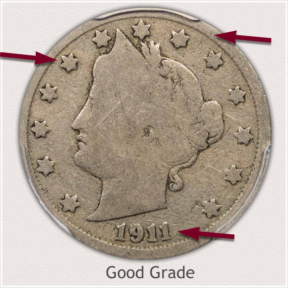 Good Grade Liberty Nickel