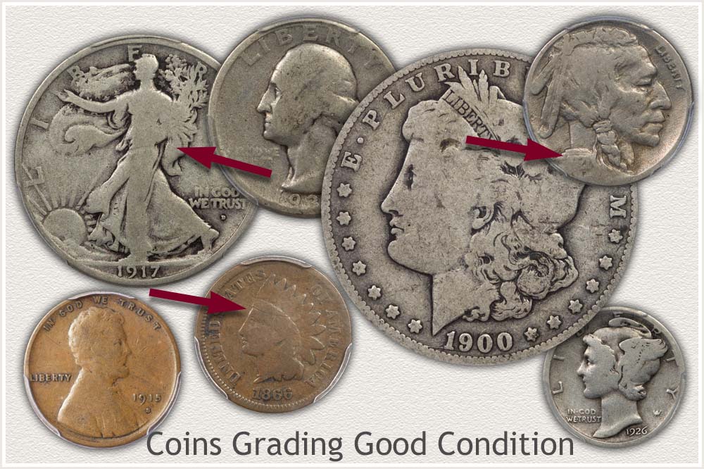 Good Grade Old U.S. Coins