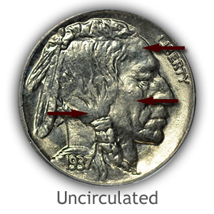 Grading Obverse Uncirculated Buffalo Nickels