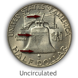 Grading Reverse Uncirculated Franklin Half Dollar