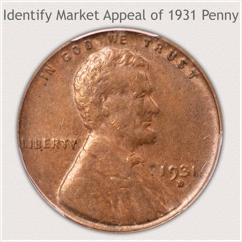 High Quality Circulated 1931 Penny