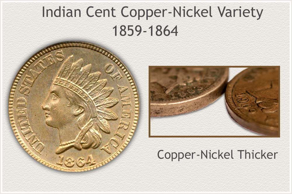 Copper-Nickel Variety Indian Cent