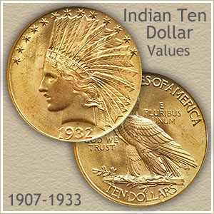 Indian Ten Dollar Gold Coin