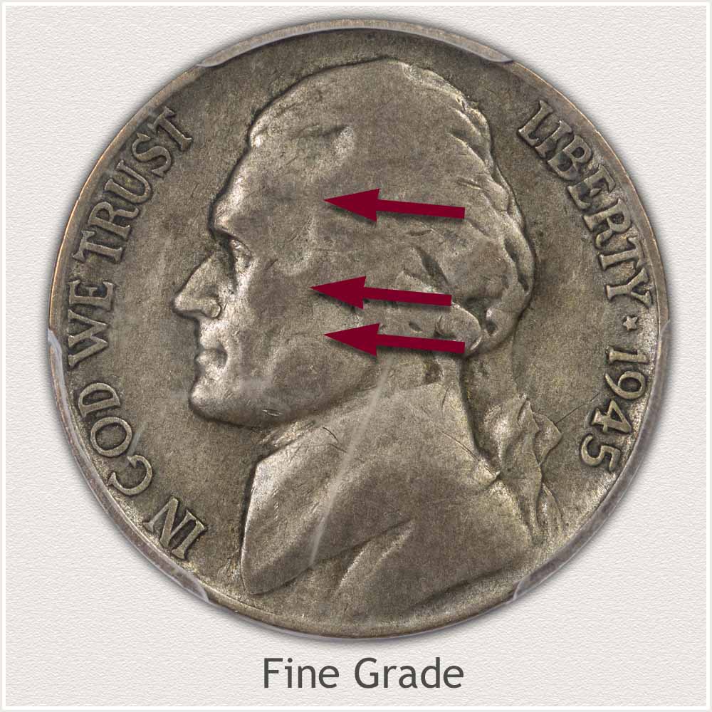 Jefferson Nickel Fine Grade