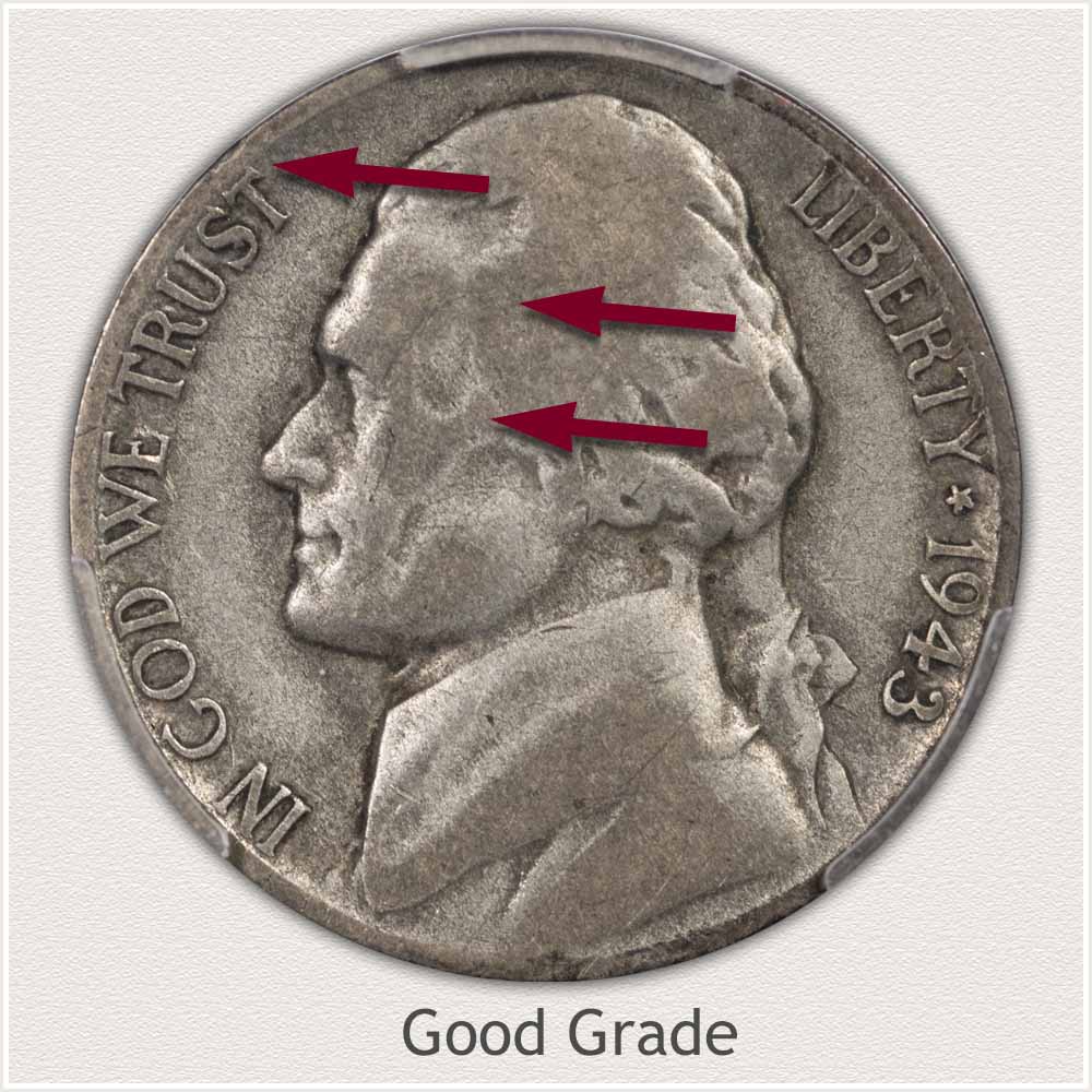 Jefferson Nickel Good Grade