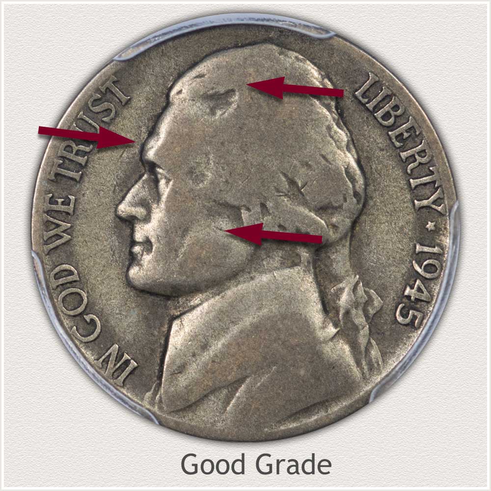 Jefferson Nickel Good Grade