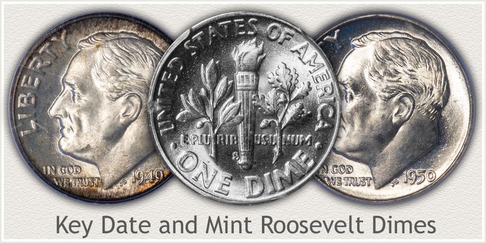 Key Date San Francisco Roosevelt Dimes