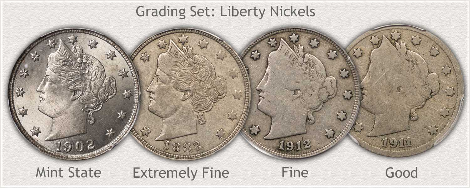 Grading Set of Liberty Nickels