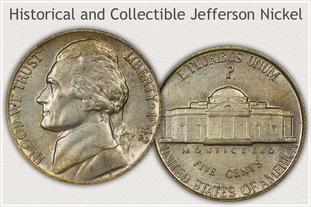A Example of a Collectible Jefferson Nickel