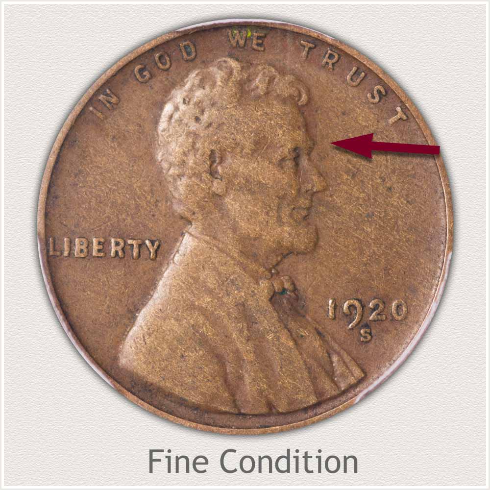 Fine Grade Lincoln Penny