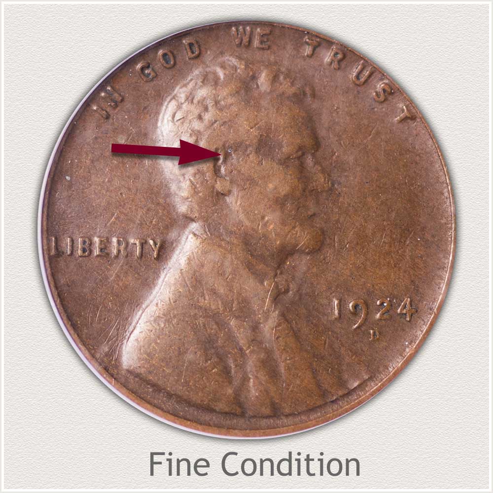 Fine Grade Lincoln Penny