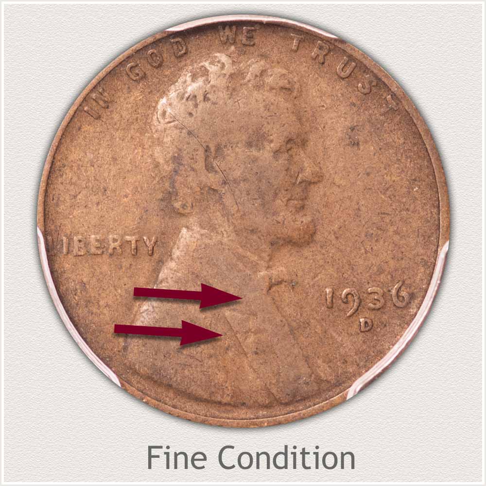 Fine Grade Lincoln Penny