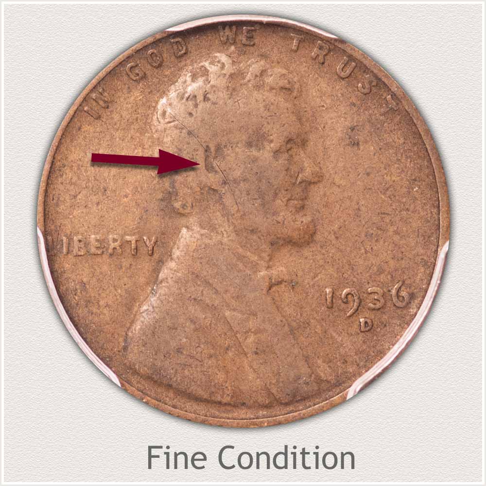 Fine Grade Lincoln Penny