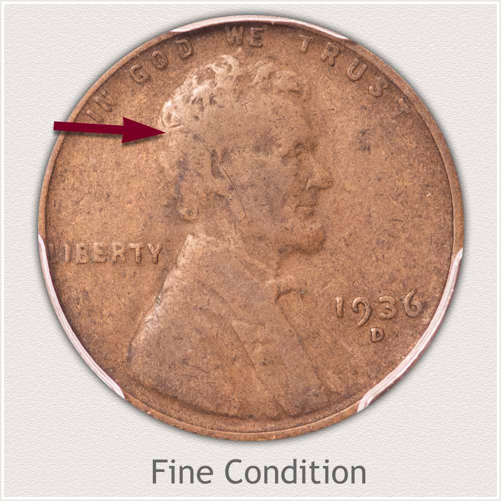 Fine Grade Lincoln Penny