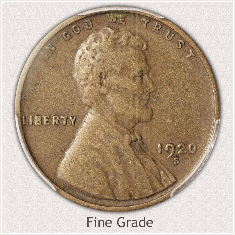Fine Grade Wheat Penny