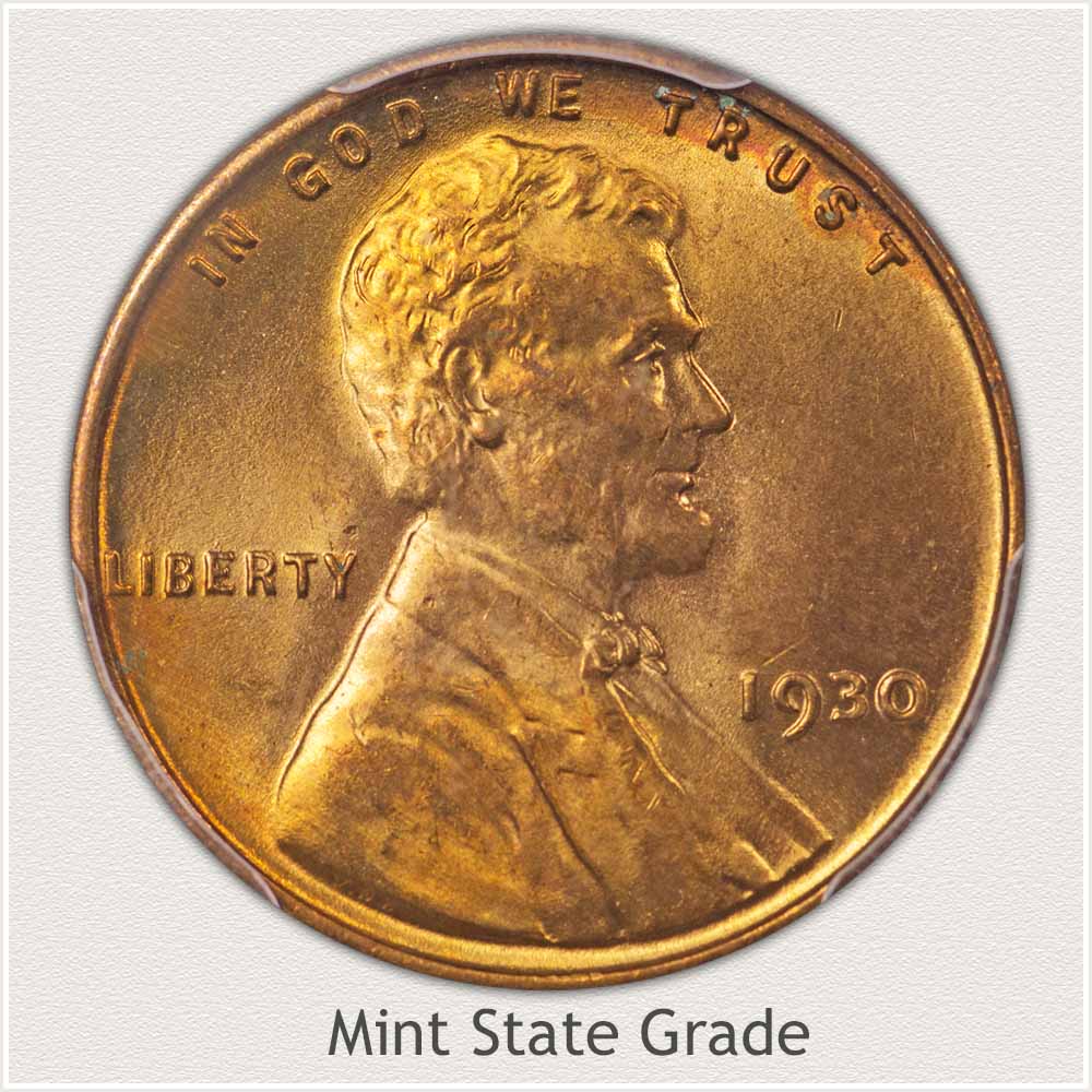 Mint State Wheat Cent