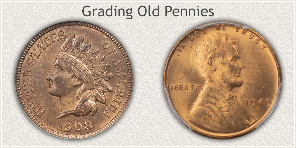 Visit...  Grading Old Pennies