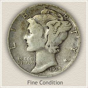 1938 Dime Value Chart
