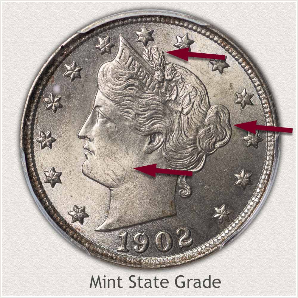 Image of Mint State Liberty Nickel