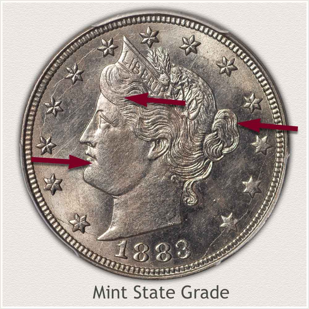 Mint State Liberty Nickel