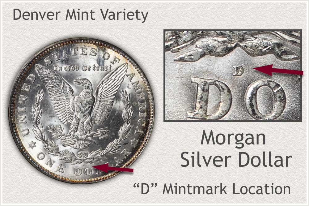 Denver Mint Morgan Silver Dollar Variety