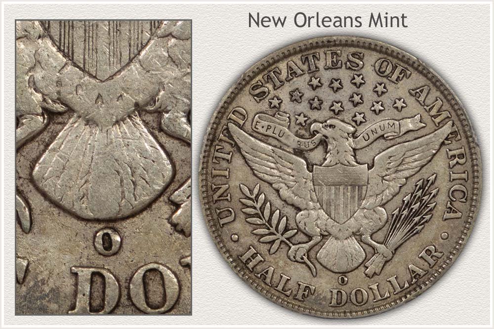 New Orleans Barber Half Dollar