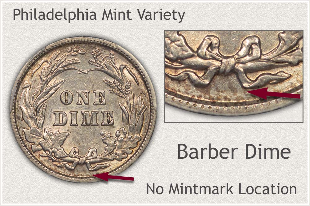 1904 Barber Dime