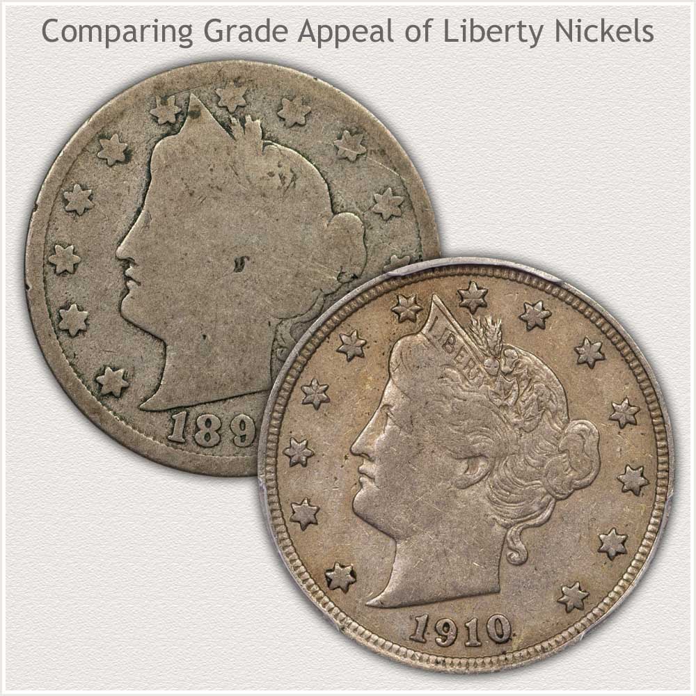 Nickels in Low and High Grades