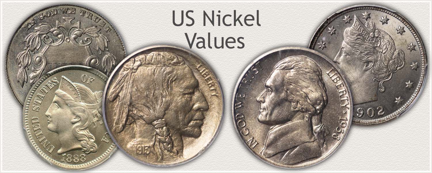 Nickel Values By Year Chart