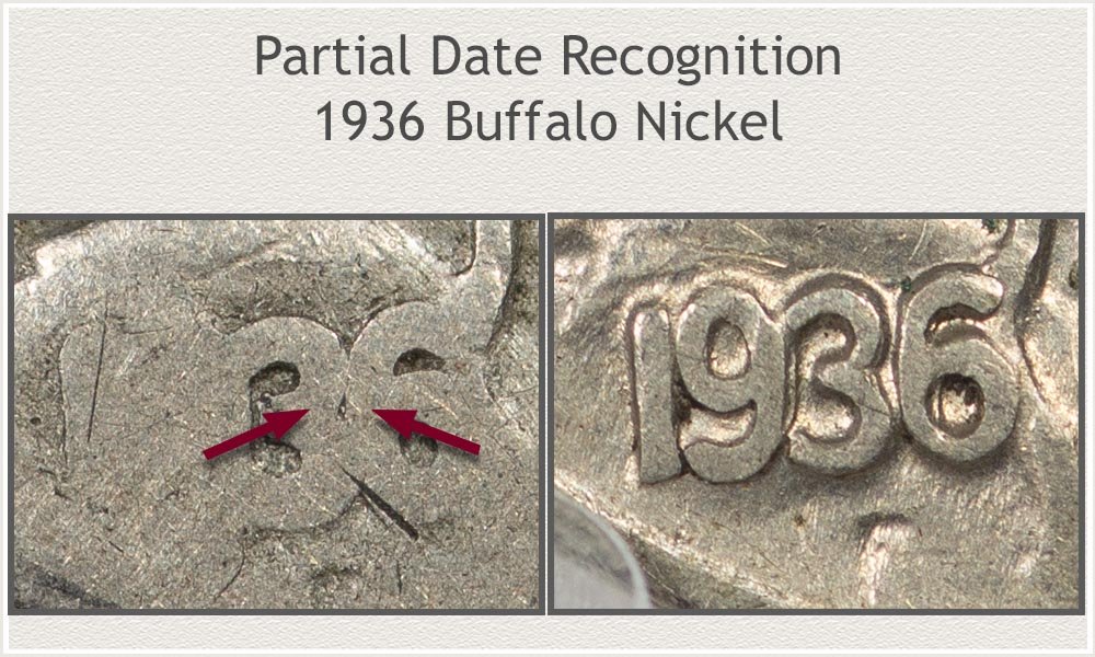 Identifying a Partial Date 1936 Buffalo Nickel