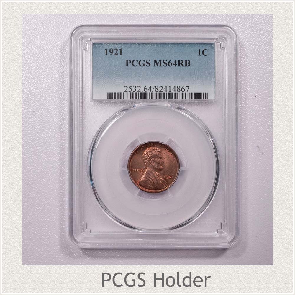 Wheat Penny in a PCGS Holder