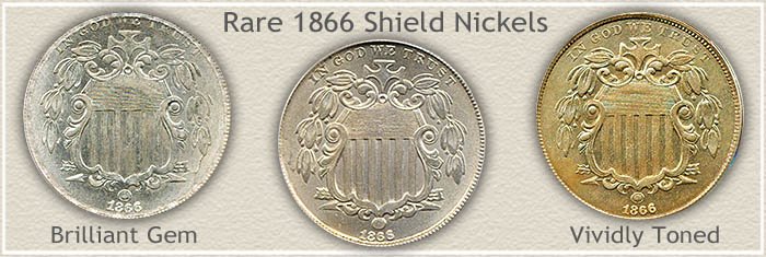 Auction Value of Rare 1866 Nickels
