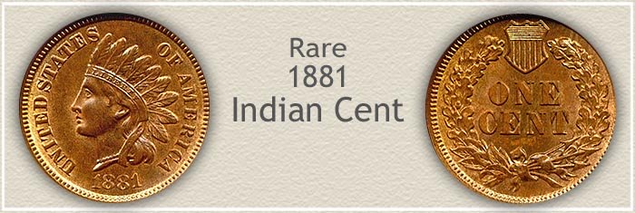 Rare 1881 Indian Penny