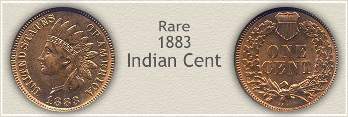 Rare 1883 Indian Penny