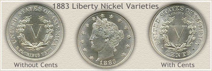 1883 Liberty Nickel Varieties