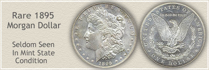 Rare 1895-O Morgan Silver Dollar