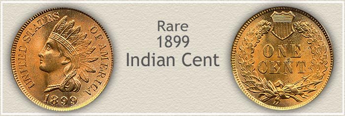Rare 1899 Indian Penny