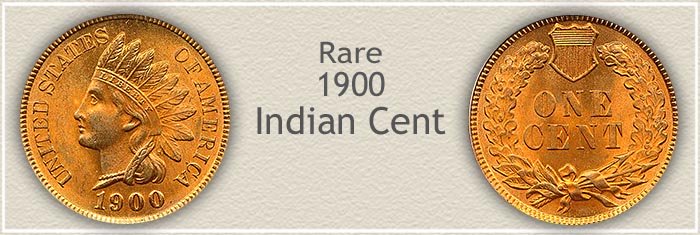 Rare 1900 Indian Penny