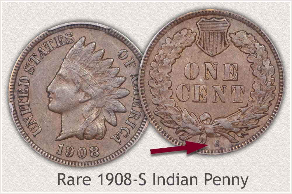 1908-S Indian Cent