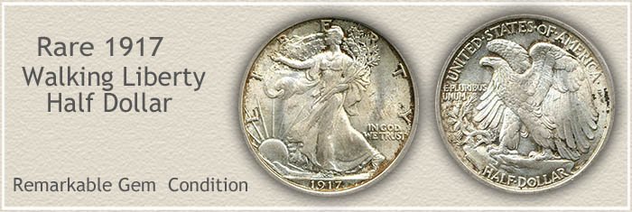 Rare 1917 Half Dollar