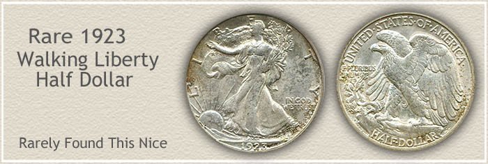Rare 1923 Half Dollar