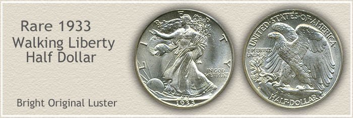 Rare 1933 Half Dollar