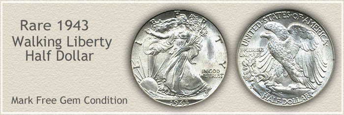 Rare 1943 Half Dollar