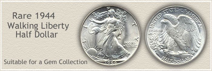Rare 1944 Half Dollar